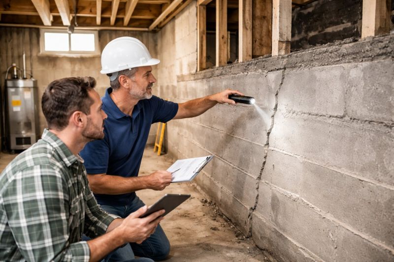 Basement Crack Repair in Habersham County, GA