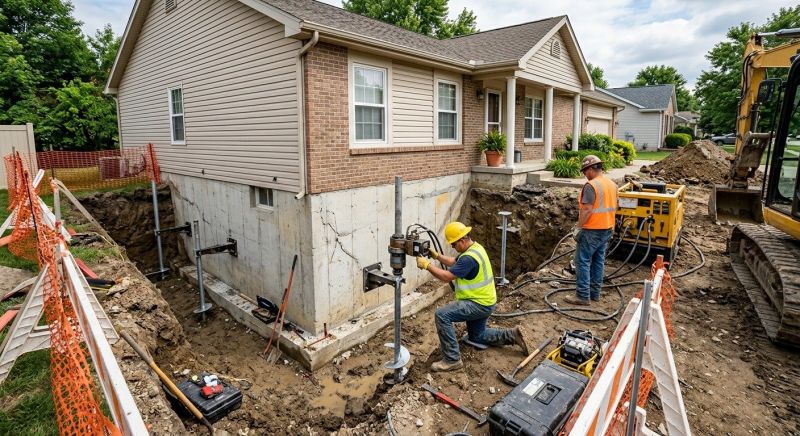 Building Foundation Repair in Cornelia, GA