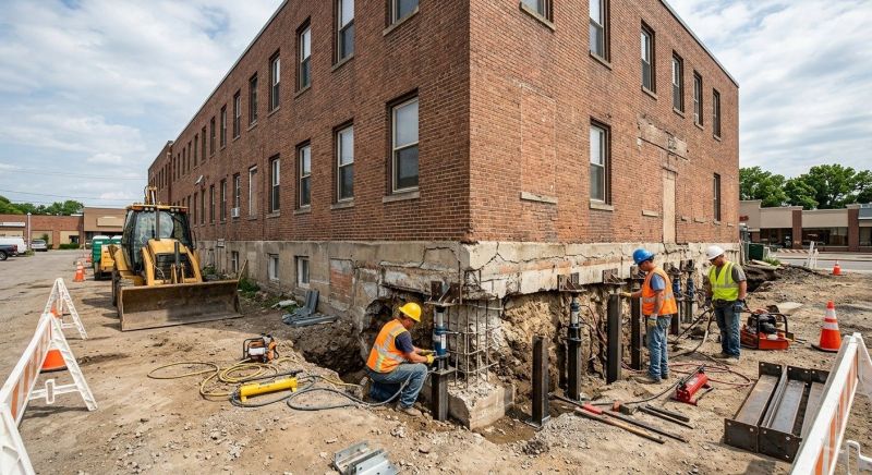 Commercial Foundation Repair in Habersham County, GA