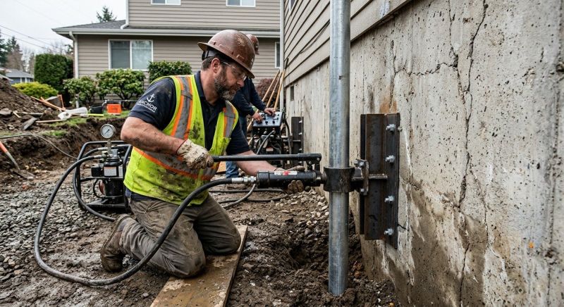 Concrete Foundation Leveling in Clarkesville, GA