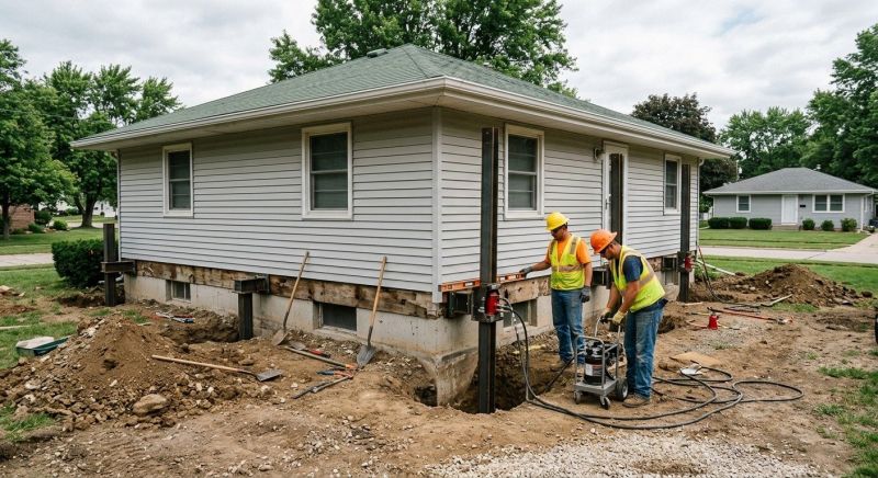 Concrete Foundation Leveling in Maysville, GA