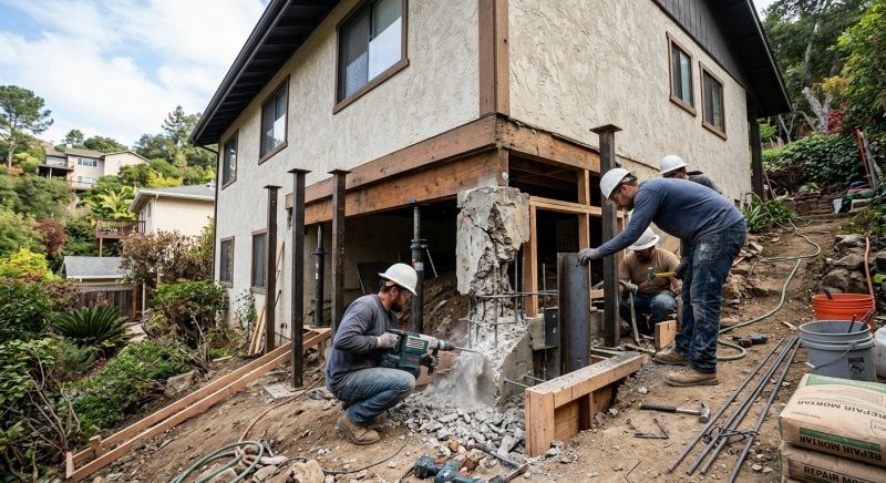 Concrete Foundation Repair in Toccoa, GA