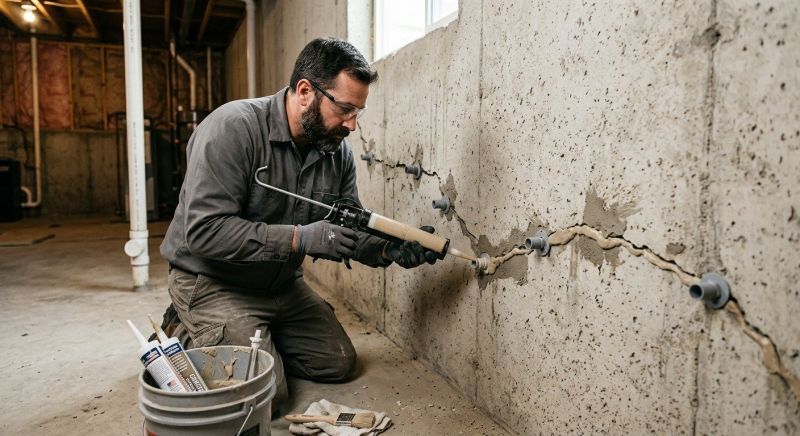 Cracked Foundation Repair in Tiger, GA