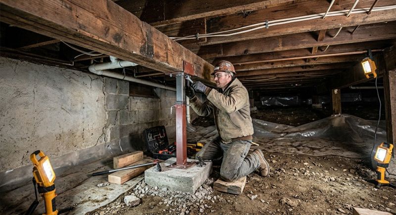 Crawlspace Foundation Repair in Hiawassee, GA