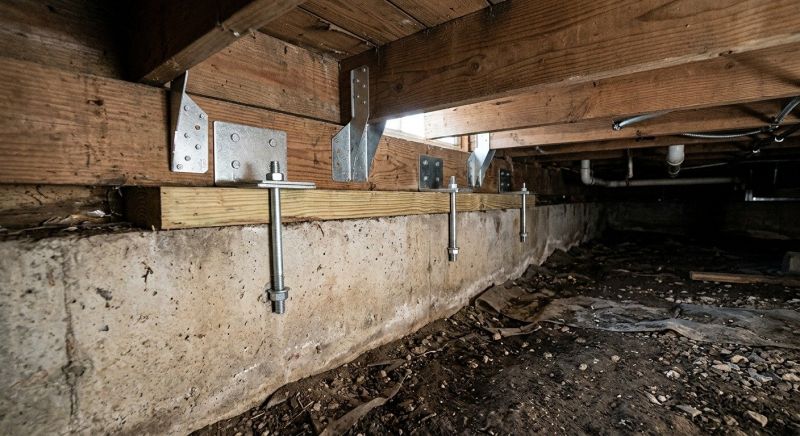 Crawlspace Structural Repair in Habersham County, GA