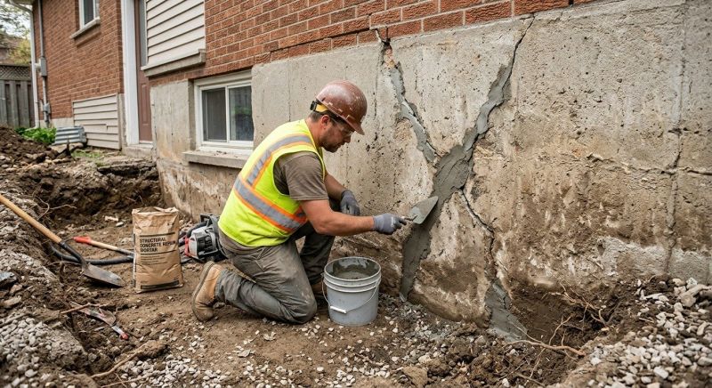 Foundation Crack Repair in Cornelia, GA