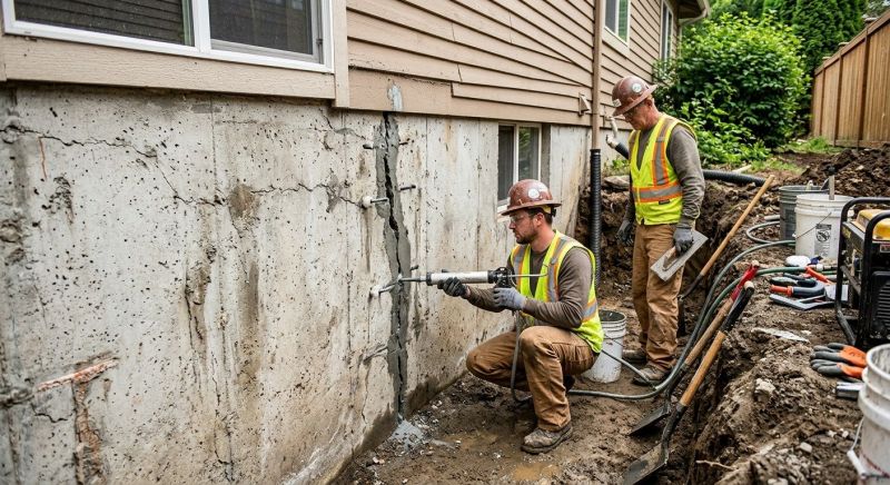 Foundation Cracks Repair in Habersham County, GA