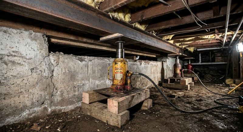 Foundation Jacking in Clarkesville, GA