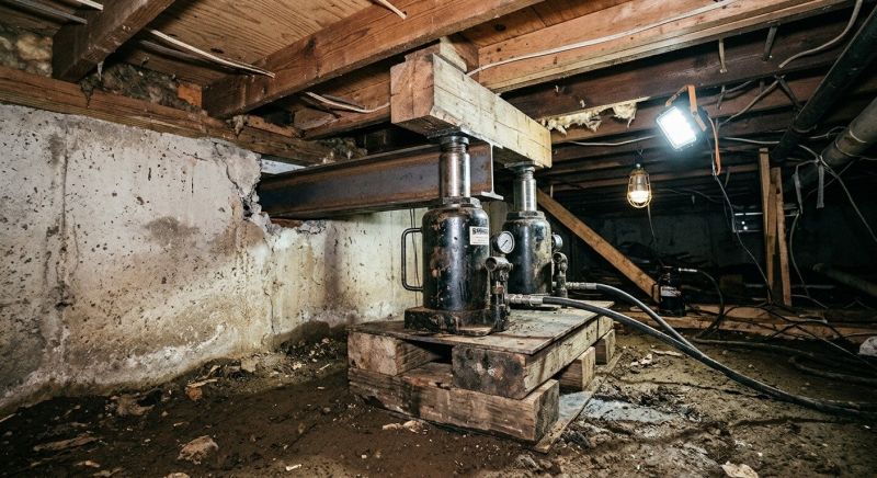 Foundation Jacking in Clarkesville, GA