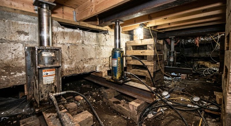 Foundation Jacking in Cornelia, GA