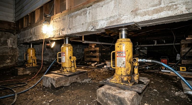 Foundation Jacking in Cornelia, GA