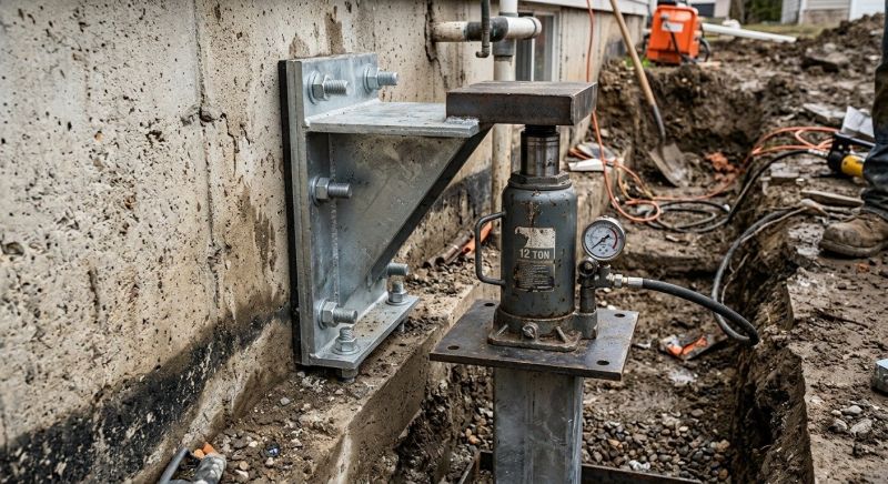 Foundation Jacking in Helen, GA