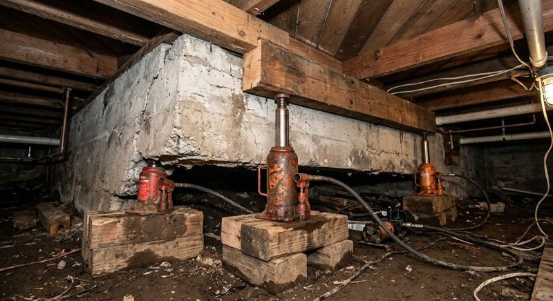 Foundation Jacking in Habersham County, GA