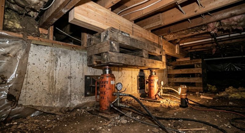 Foundation Jacking in Rabun County, GA