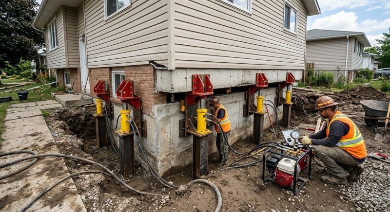Foundation Lifting in Helen, GA
