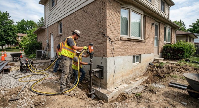 Foundation Lifting in Maysville, GA