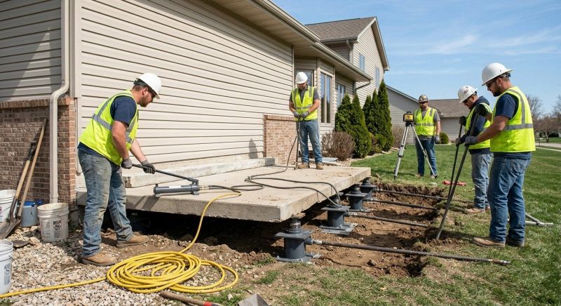 Foundation Lifting in Maysville, GA
