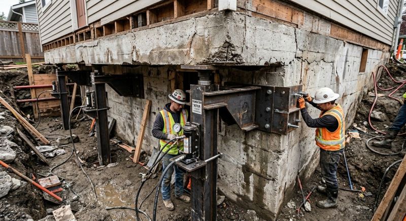 Foundation Lifting in Toccoa, GA