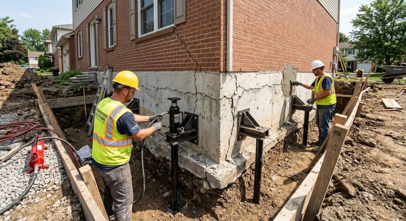 Foundation Structural Repair in Toccoa, GA