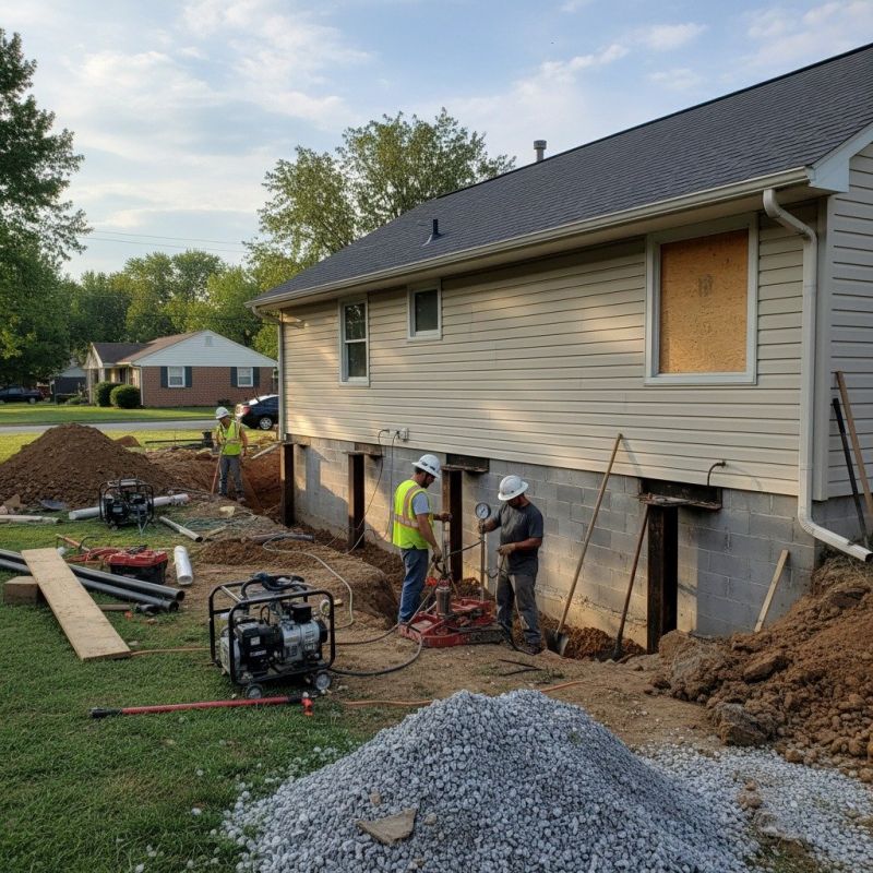 Home Foundation Repair in Rabun County, GA
