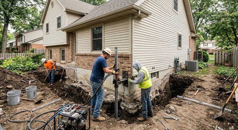 House Foundation Repair in Clarkesville, GA