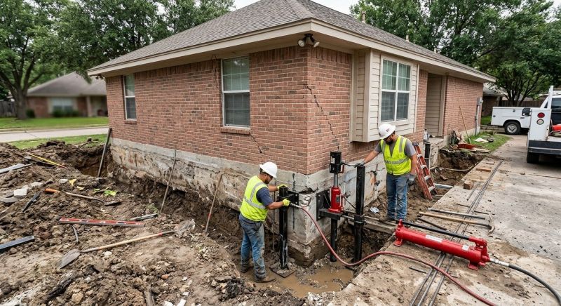 House Foundation Repair in Helen, GA