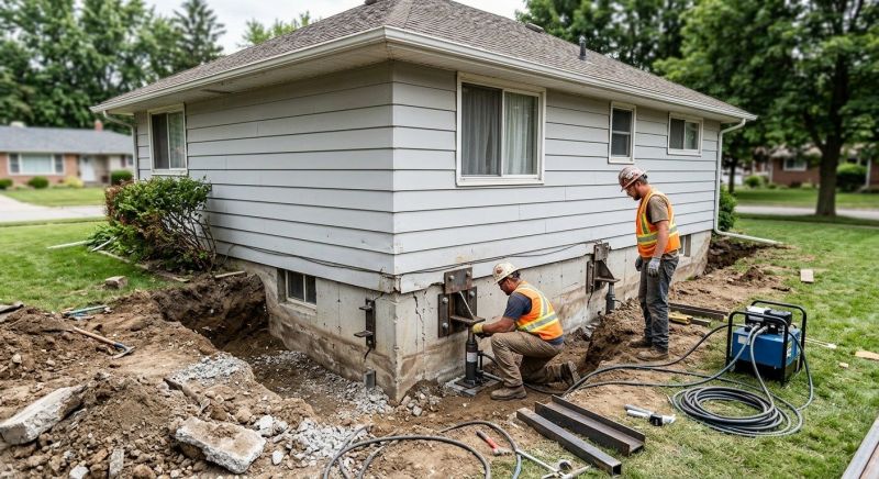 House Foundation Repair in Tiger, GA
