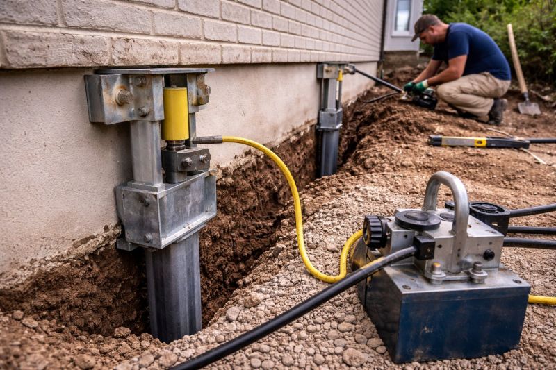 Sinking Foundation Repair in Helen, GA