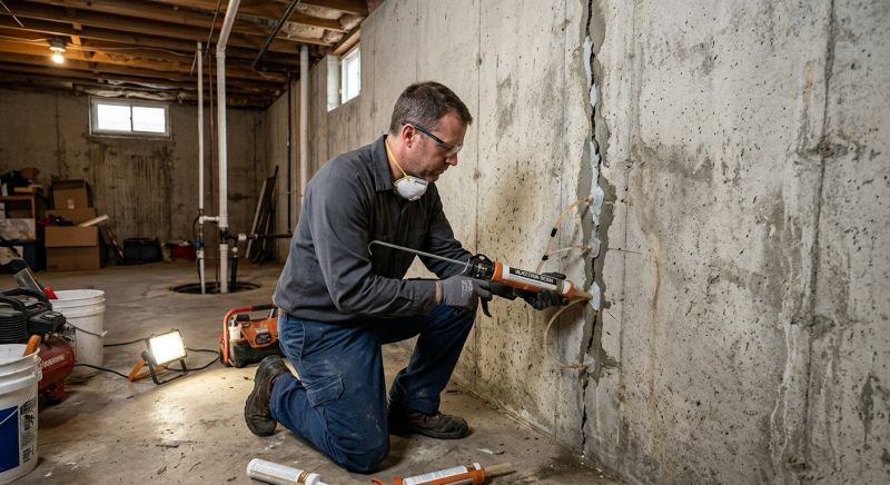 Structural Crack Repair in Habersham County, GA