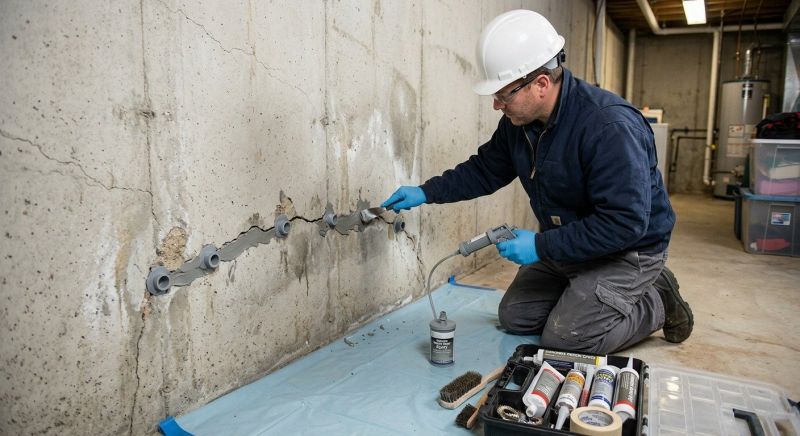 Structural Crack Repair in Habersham County, GA