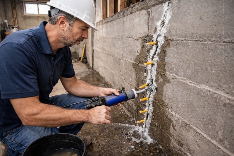Structural Crack Repair in Habersham County, GA