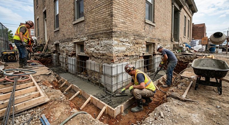 Underpinning Repair in Habersham County, GA